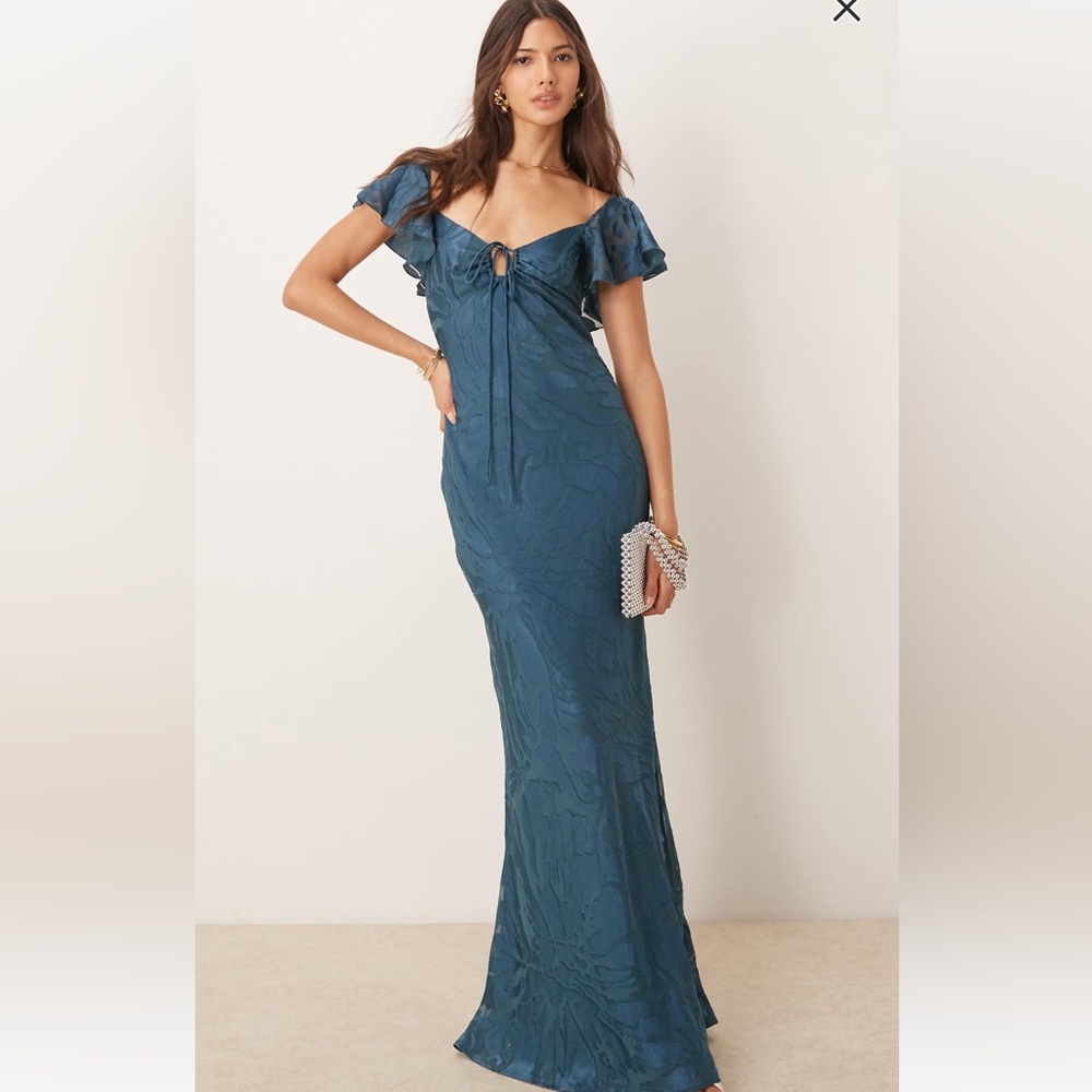 Elegant Blue Evening Dress